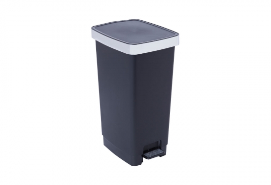 Poubelle Ring bin métal 40L