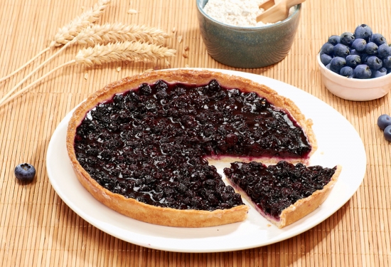 Tarte aux myrtilles