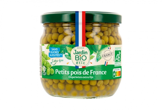 Petits pois à l'étuvée extra-fins