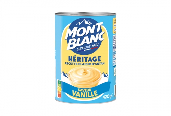 Crème dessert héritage saveur vanille