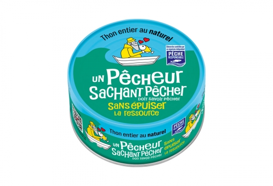 Thon Listao entier au naturel