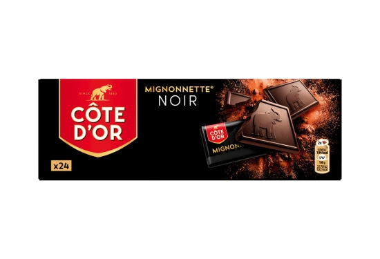 24 mignonnettes noir de noir