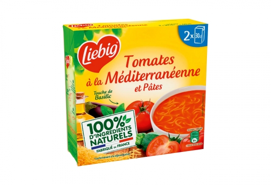 Tomates à la méditerranéenne et pâtes