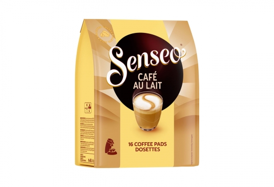 16 dosettes Senseo café au lait