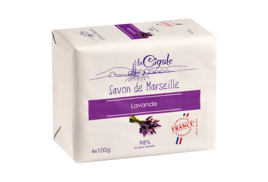 Savon de Marseille lavande
