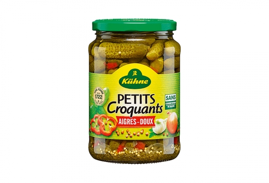 Cornichons aigres-doux Petits croquants