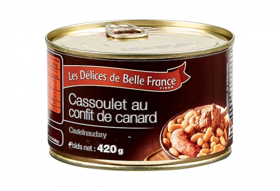 Cassoulet de Castelnaudary au confit de canard