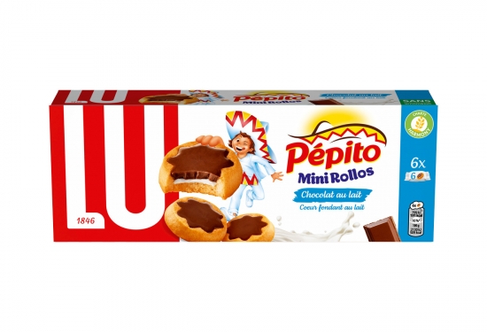 Pépito Mini Rollos chocolat au lait