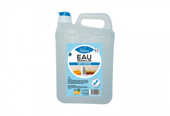 Eau déminéralisée