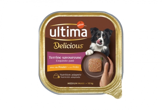 Ultima Terrine pour chiens médium >10kg