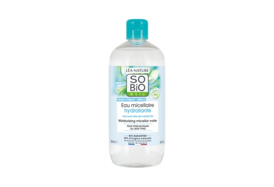 Eau micellaire hydratante