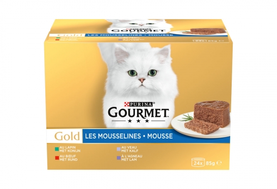 Gourmet "Gold" Les Mousselines barquettes viande