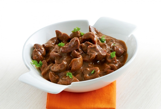 Rognons de boeuf sauce madère