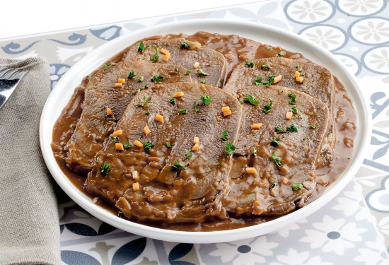 Langue de boeuf sauce madère