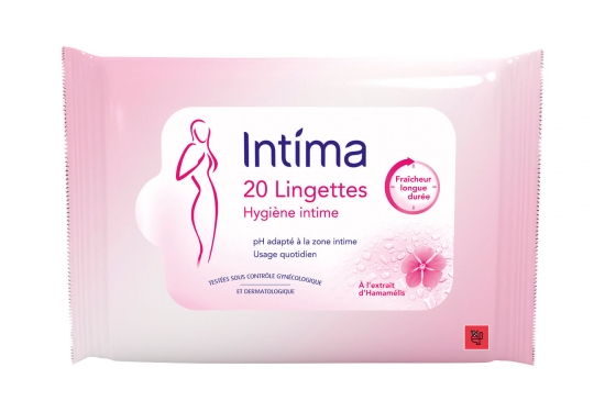 20 Lingettes intimes