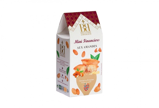 Mini financiers pur beurre saveur amande