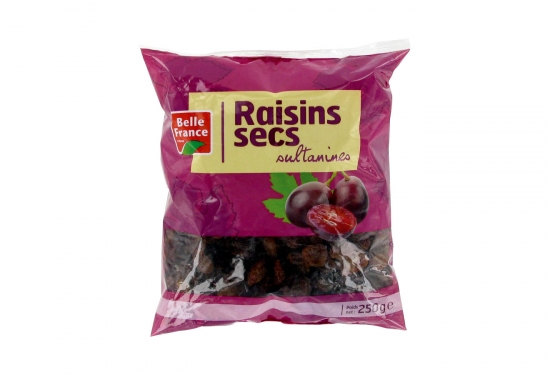 Raisins secs sultanines