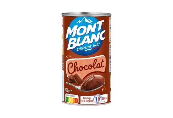 Crème dessert chocolat 570g Mont Blanc