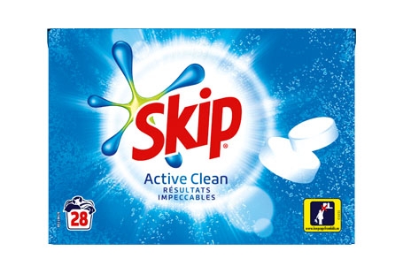 Lessive en tablettes Skip Active Clean