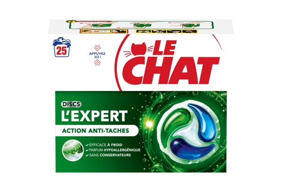 Lessive en doses Le Chat l'Expert
