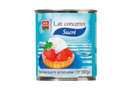 Lait sucré