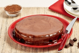Brownie avec nappage chocolat