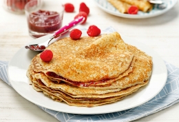 10 Crêpes sucrées vanillées