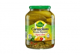 Cornichons aigres-doux Recette paysanne