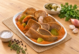 Langue de boeuf sauce piquante