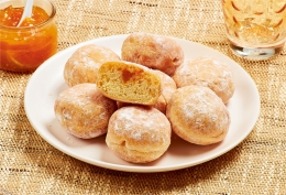 8 Mini-beignets fourrés à l'abricot