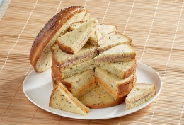 Brioche surprise, 50 sandwiches