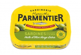 Lot de 2 boîtes de sardines à l'huile d'olive vierge extra