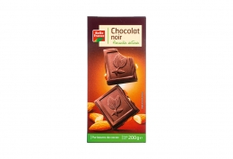 Chocolat noir amandes entières