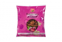 Raisins secs sultanines