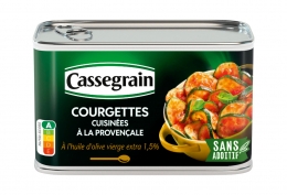 1/2 Courgettes cuisinées à la Provençale