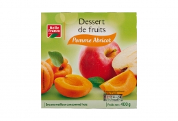 Spécialité de fruits pomme abricot