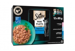 Sheba "Mini Filets" en sauce sélection aux poissons
