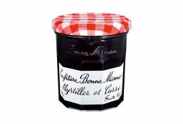 Confiture de myrtilles et cassis