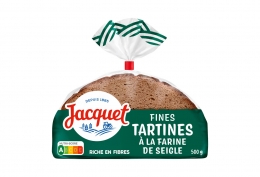 Fines tartines à la farine de seigle
