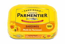 Sardines à l'huile de tournesol