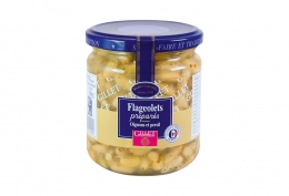 Flageolets préparés oignons et persil