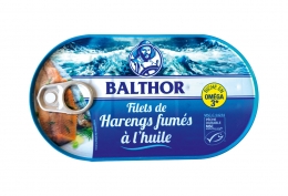 Filets de harengs fumés à l'huile