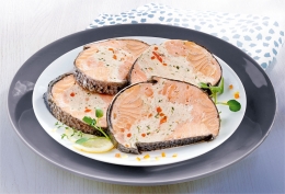 4 Tranches de saumon farci