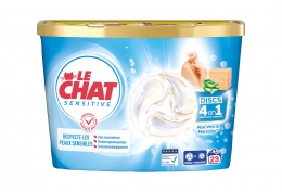 Lessive en doses Le Chat Sensitive 4 en 1