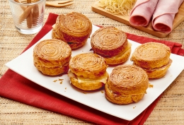 6 Mini-rolls jambon emmental