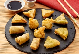 12 Mini-apéritifs "Saveurs du monde"