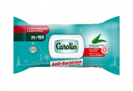 80 lingettes antibactériennes