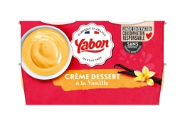 4 Mini crèmes dessert vanille