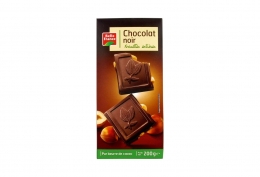 Chocolat noir noisettes entières