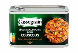 Légumes compotés pour couscous